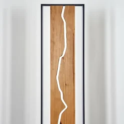 Lampadaire Terre LED Écru, Noir, Blanc, 1 lumière