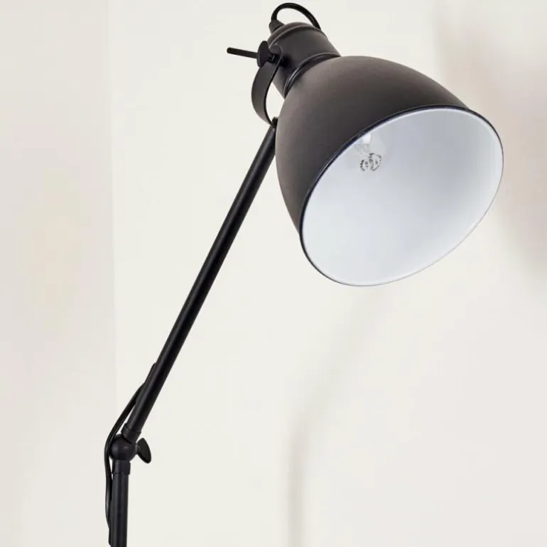 Lampadaire Timola Noir, 1 lumière