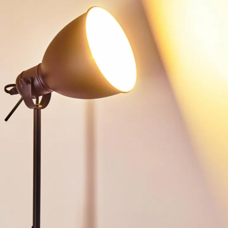 Lampadaire Timola Noir, 1 lumière