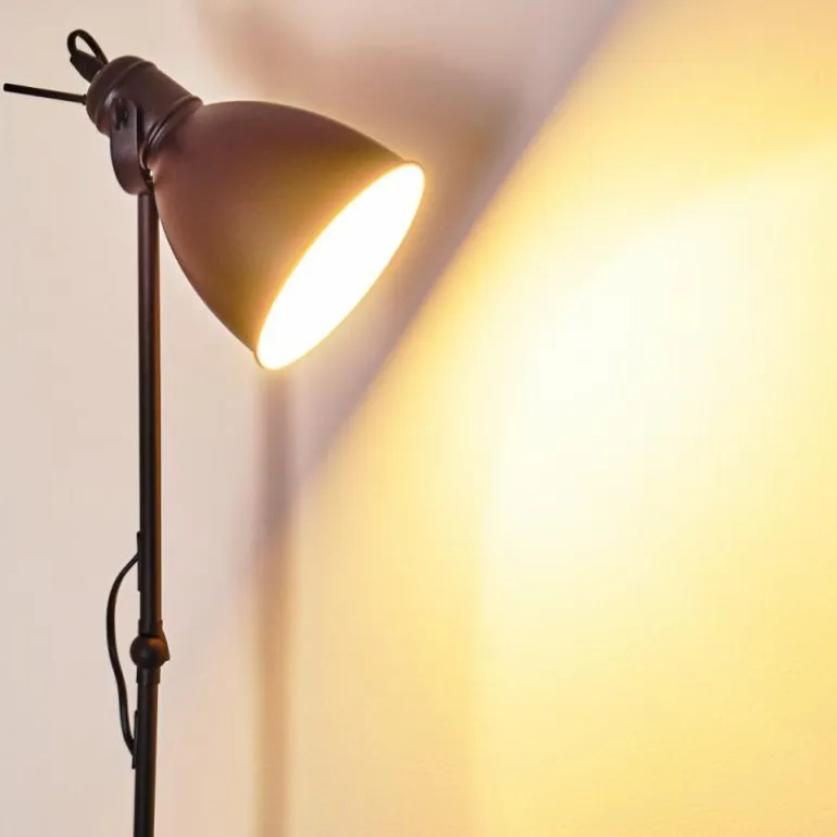 Lampadaire Timola Noir, 1 lumière