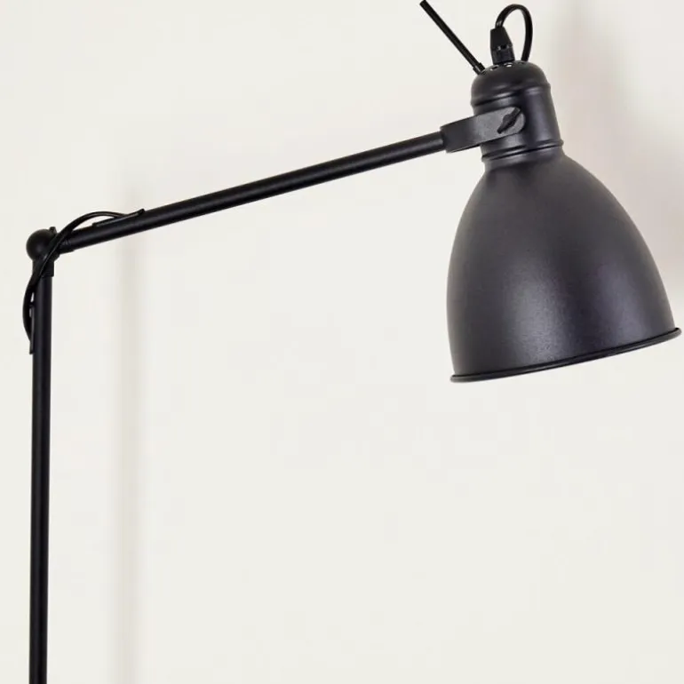 Lampadaire Timola Noir, 1 lumière