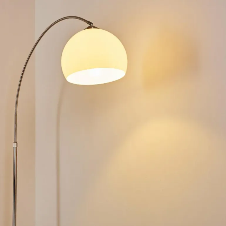 Lampadaire Tipitapa Nickel mat, 1 lumière