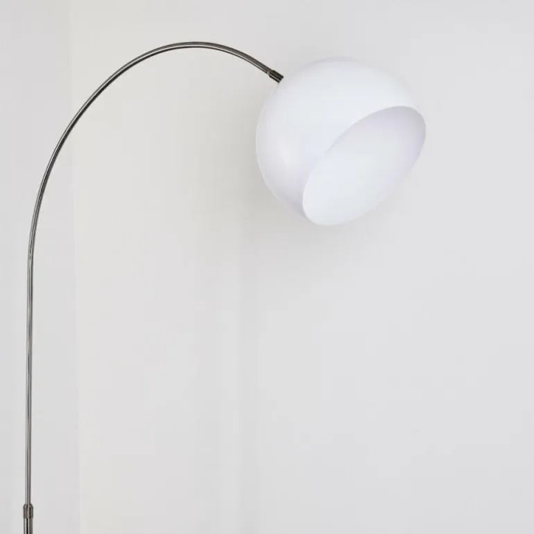Lampadaire Tipitapa Nickel mat, 1 lumière