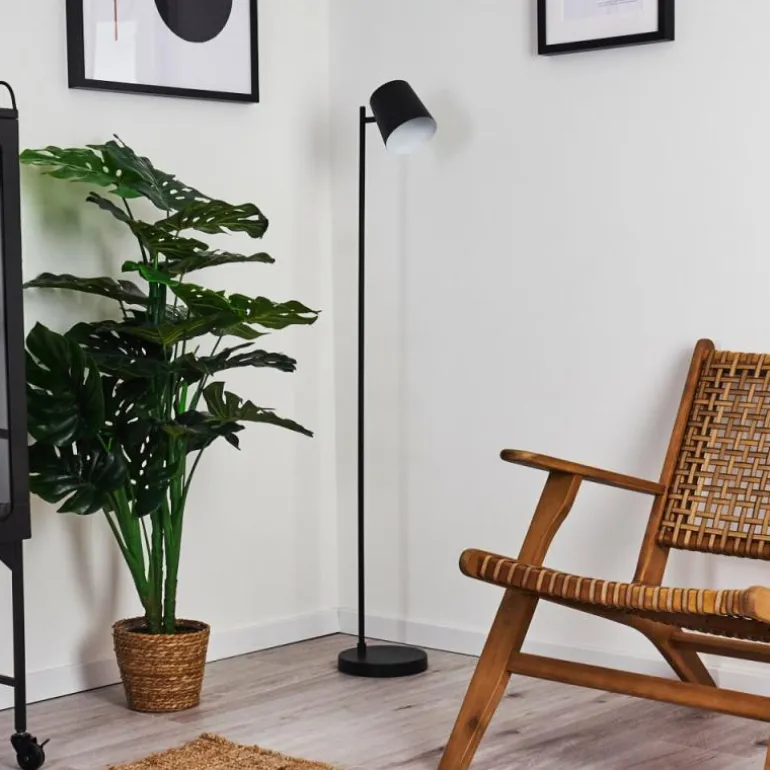 Lampadaire Tontolos LED Noir, 1 lumière