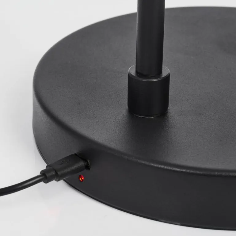 Lampadaire Tontolos LED Noir, 1 lumière