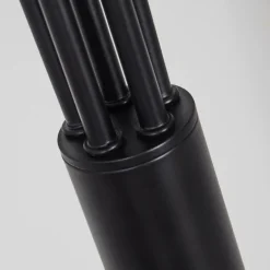 Lampadaire Totara LED Noir, 5 lumières