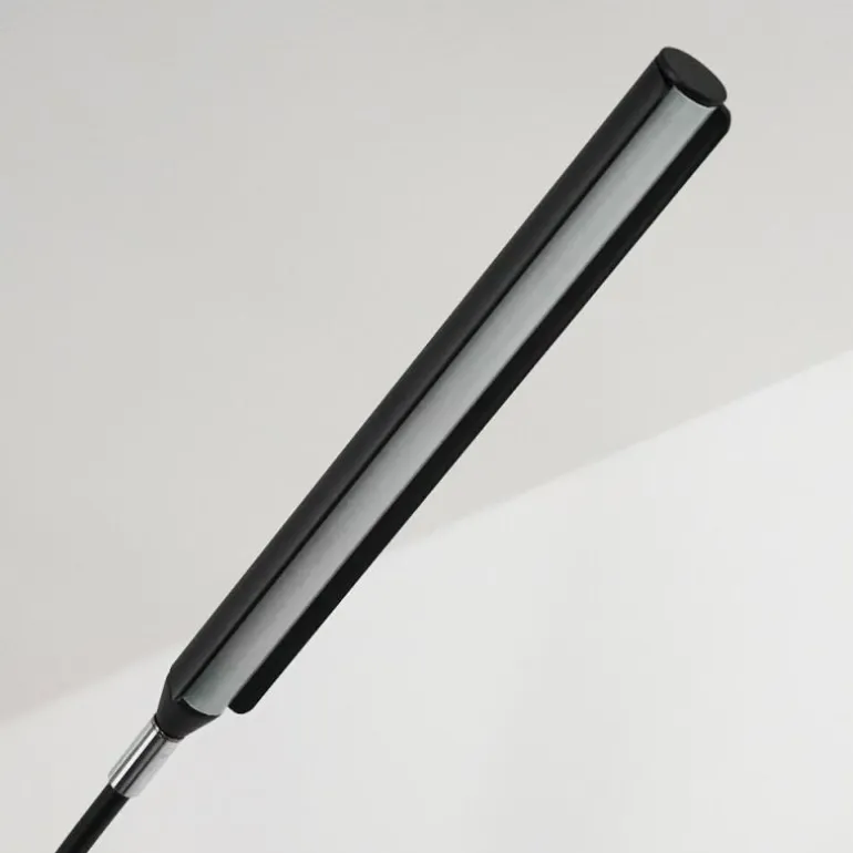 Lampadaire Totara LED Noir, 5 lumières