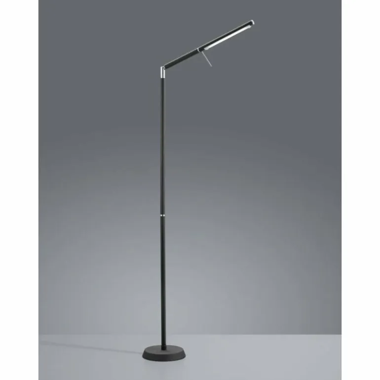 Lampadaire Trio FILIGRAN LED Noir, 1 lumière