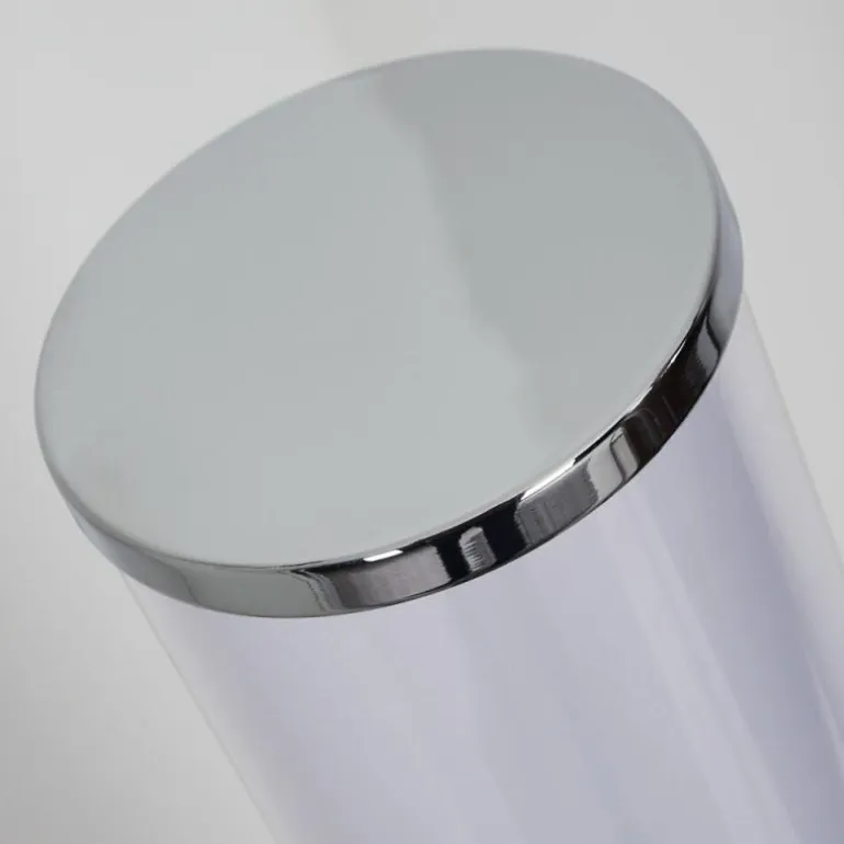 Lampadaire Tumurora LED Chrome, 1 lumière, Télécommandes