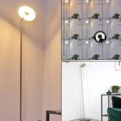 Lampadaire Umag LED Acier inoxydable, 1 lumière