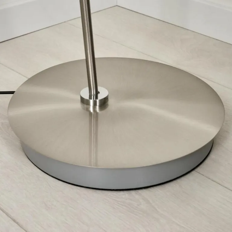 Lampadaire Umag LED Chrome, Nickel mat, 1 lumière