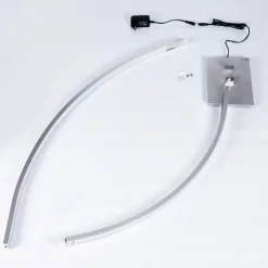 Lampadaire Uttorp LED Argenté, 1 lumière