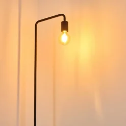 Lampadaire Valocolla Noir, 1 lumière