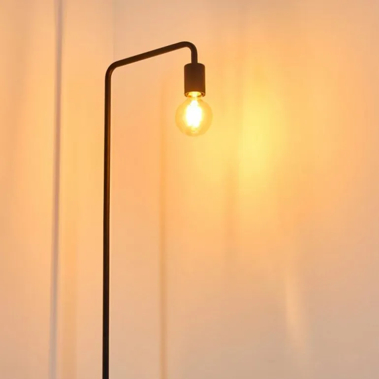 Lampadaire Valocolla Noir, 1 lumière