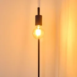 Lampadaire Valocolla Noir, 1 lumière