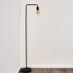 Lampadaire Valocolla Noir, 1 lumière