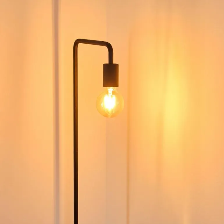 Lampadaire Valocolla Noir, 1 lumière