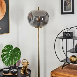 Lampadaire Verbania Laiton, 1 lumière