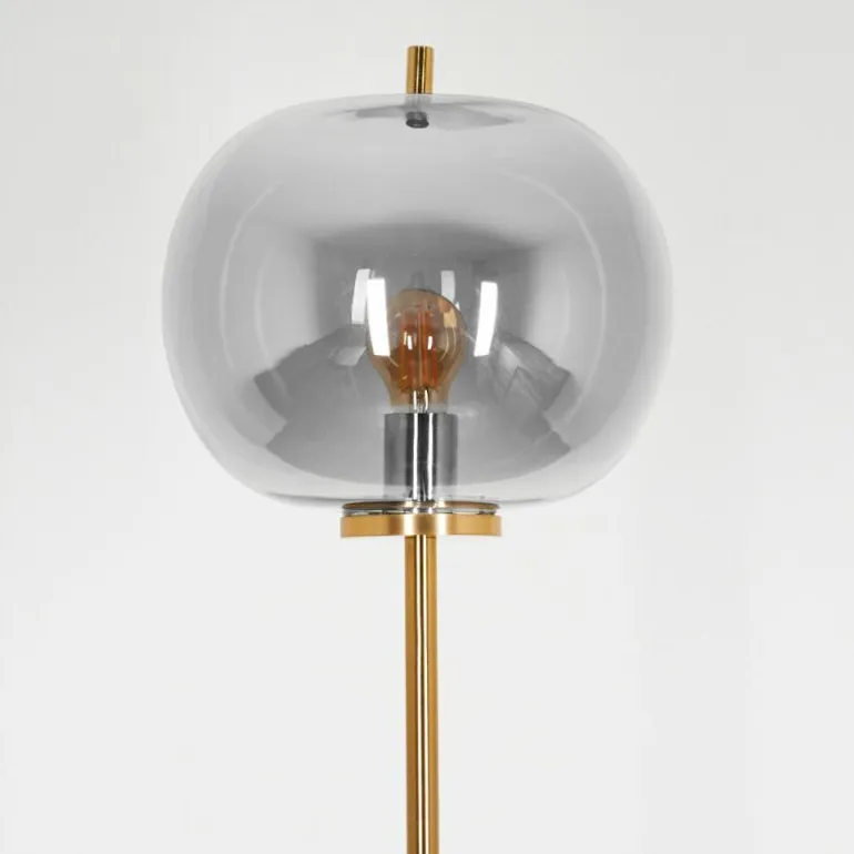 Lampadaire Verbania Laiton, 1 lumière