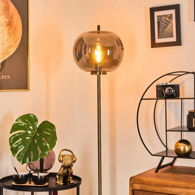 Lampadaire Verbania Laiton, 1 lumière
