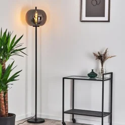 Lampadaire Verbania Noir, 1 lumière