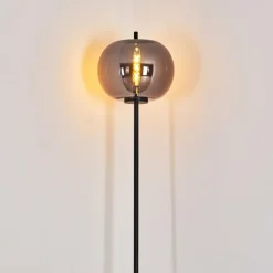 Lampadaire Verbania Noir, 1 lumière