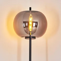Lampadaire Verbania Noir, 1 lumière