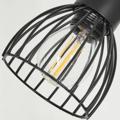 Lampadaire Verbania Noir, 3 lumières