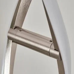 Lampadaire Wellington LED Acier inoxydable, 2 lumières