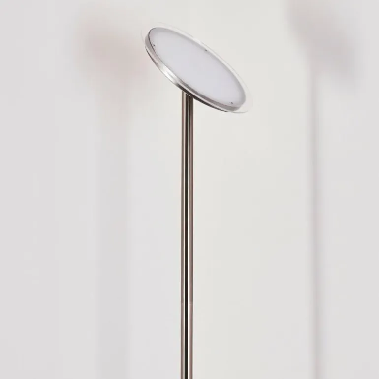 Lampadaire Wonsbek LED Nickel mat, 1 lumière