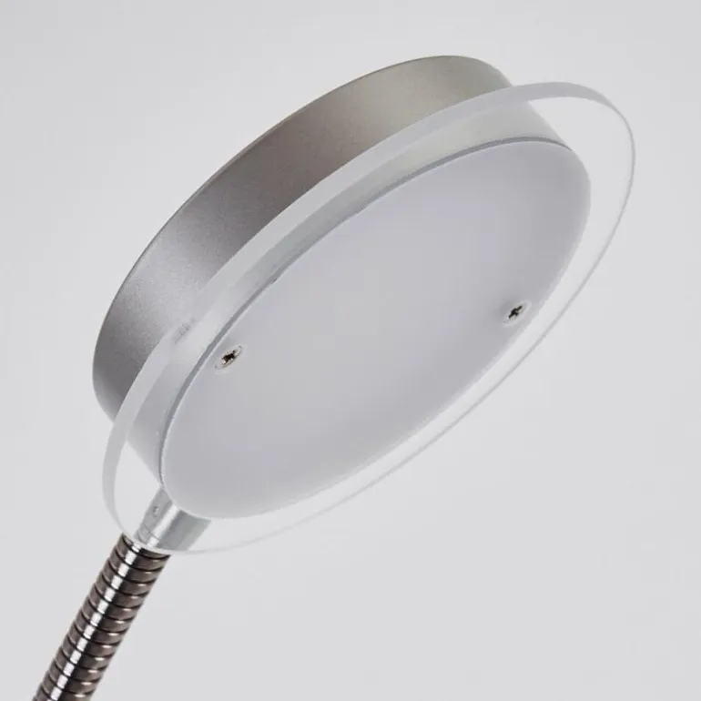 Lampadaire Wonsbek LED Nickel mat, 2 lumières