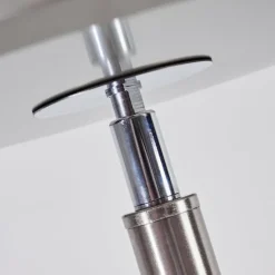 Lampadaire Wonsbek LED Nickel mat, 2 lumières