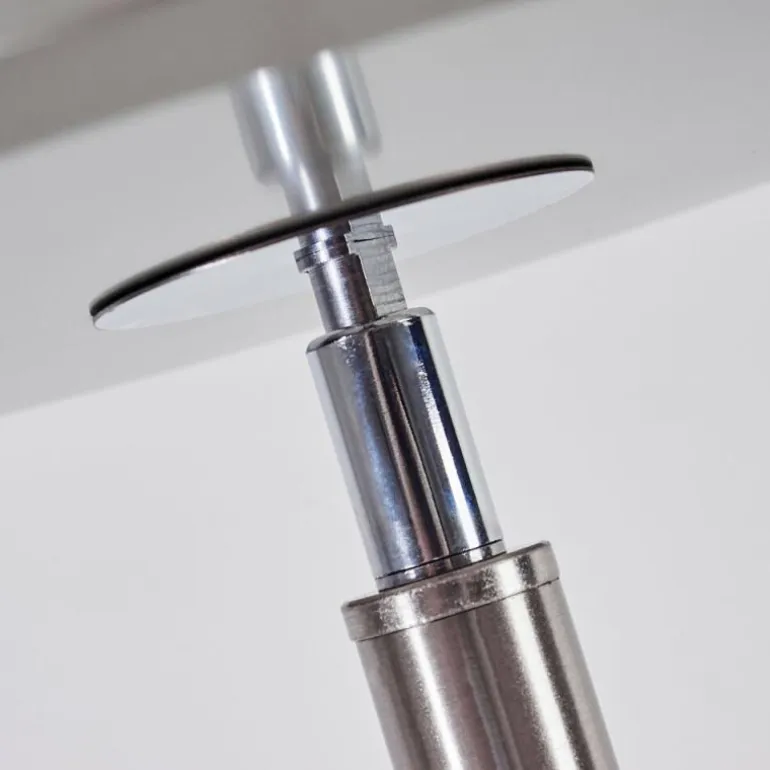 Lampadaire Wonsbek LED Nickel mat, 2 lumières