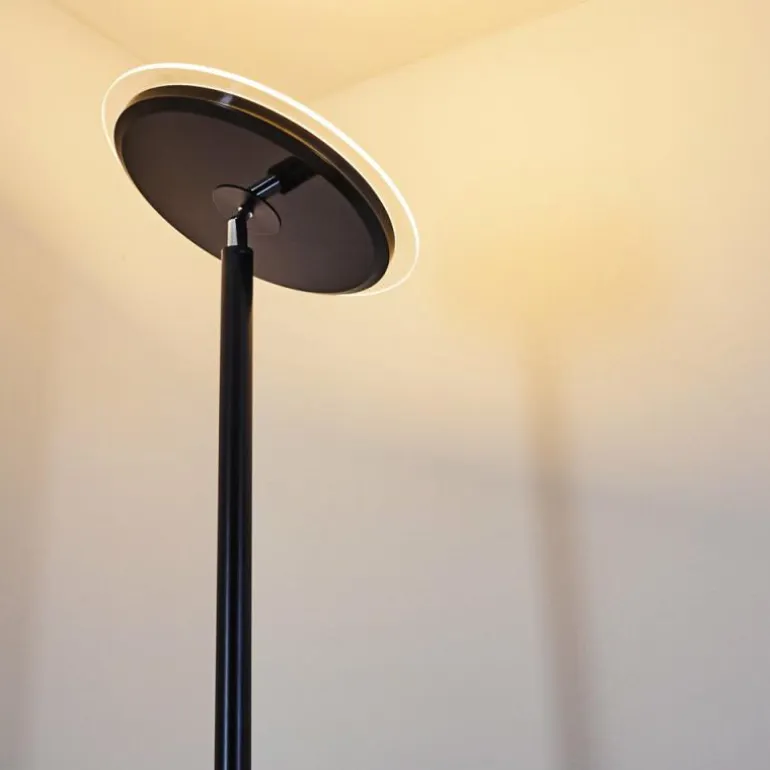 Lampadaire Wonsbek LED Noir, 1 lumière