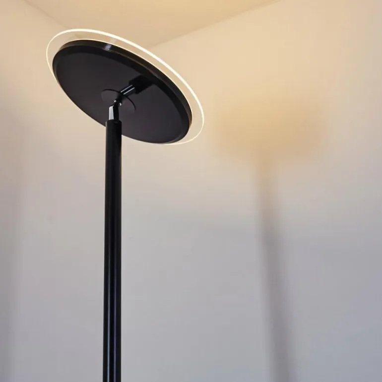 Lampadaire Wonsbek LED Noir, 1 lumière