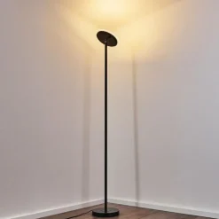 Lampadaire Wonsbek LED Noir, 1 lumière