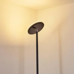 Lampadaire Wonsbek LED Noir, 1 lumière