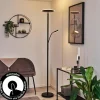 Lampadaire Wonsbek LED Noir, 2 lumières