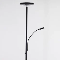 Lampadaire Wonsbek LED Noir, 2 lumières