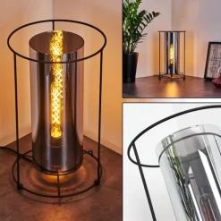 Lampadaire Zento Noir, 1 lumière