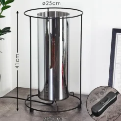 Lampadaire Zento Noir, 1 lumière