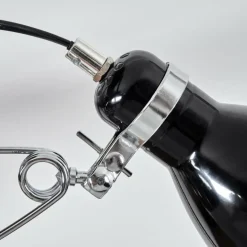 lampe â clipper Brienz Chrome, Noir, 1 lumière