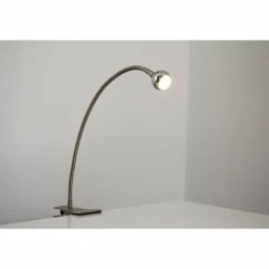 Lampe à pince Globo SERPENT LED Nickel mat, 1 lumière