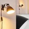 Lampe à pince Stranderott Chrome, Noir, 1 lumière
