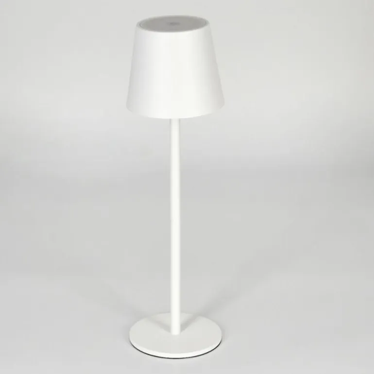 Lampe à poser Allen LED Blanc, 1 lumière