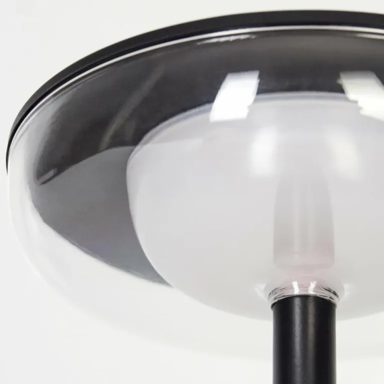 Lampe à poser Baigorrita LED Noir, 1 lumière