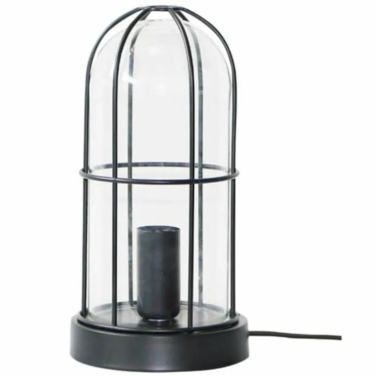 Lampe à poser Brilliant Storm Noir, 1 lumière