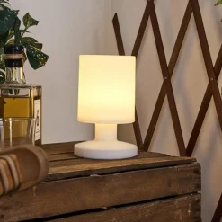 Lampe à poser Dulce LED Blanc, 1 lumière