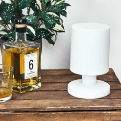 Lampe à poser Dulce LED Blanc, 1 lumière