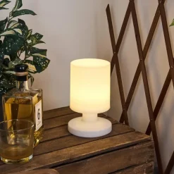 Lampe à poser Dulce LED Blanc, 1 lumière